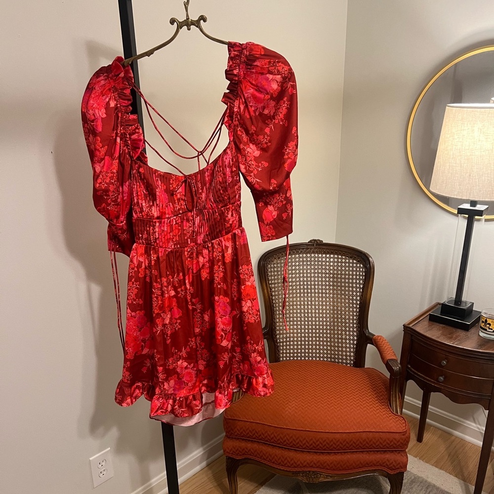 For Love and Lemons Alia mini dress